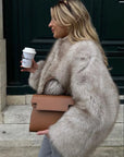 FUR JACKET COAT