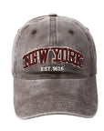 WASHED NEW YORK HAT