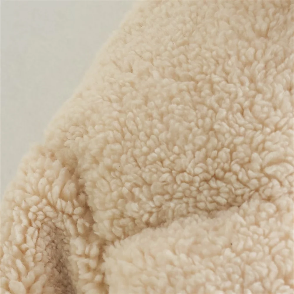 LAMB WOOL WARM COAT