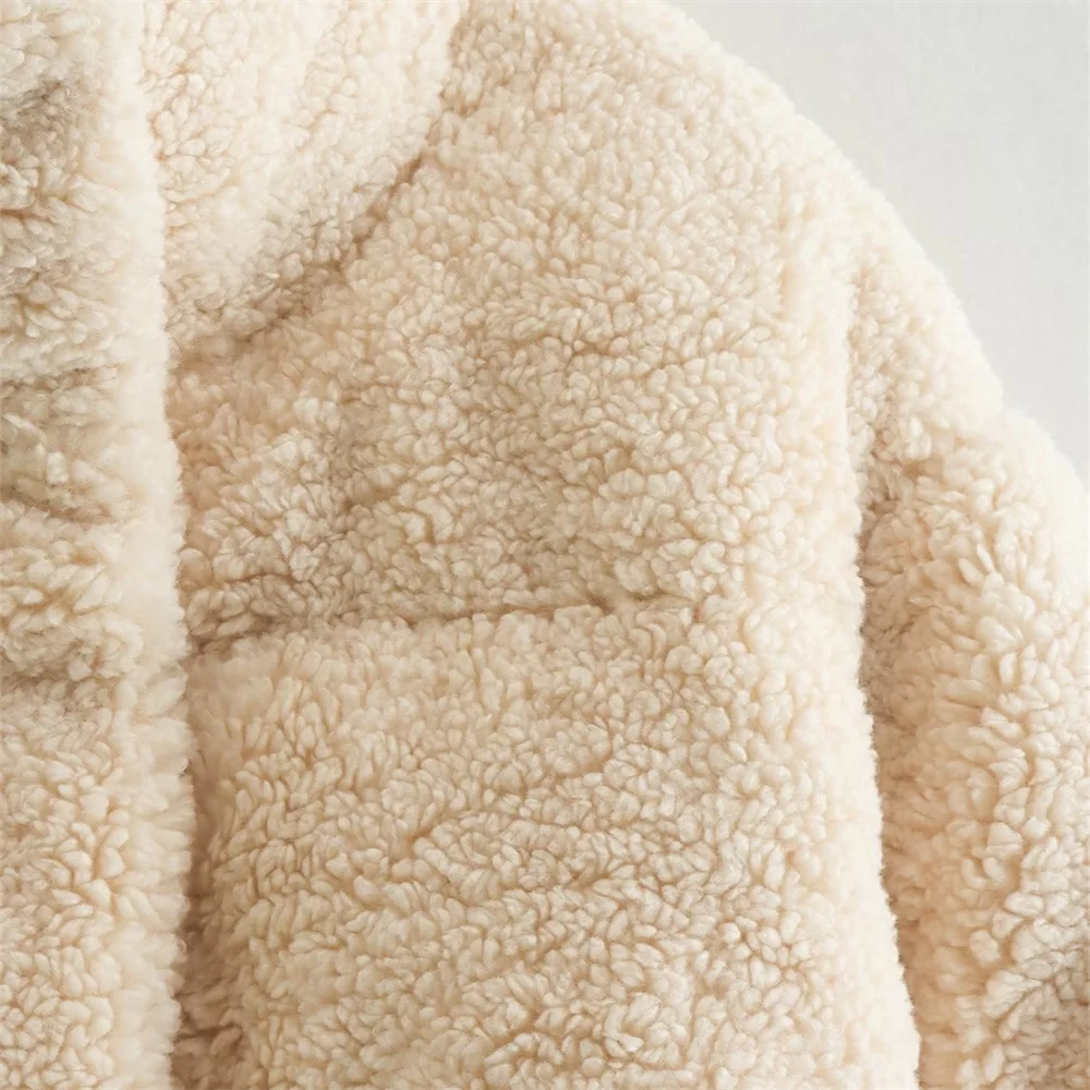 LAMB WOOL WARM COAT