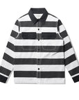 Heavyweight Prisoner Striped Jacket