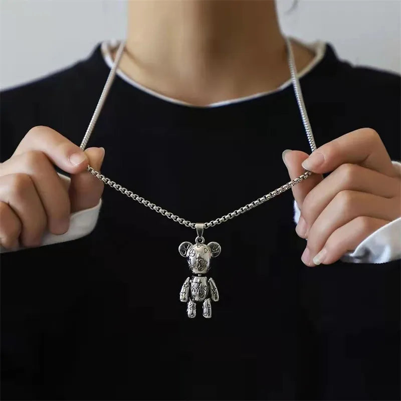 Graffiti Bear Necklace