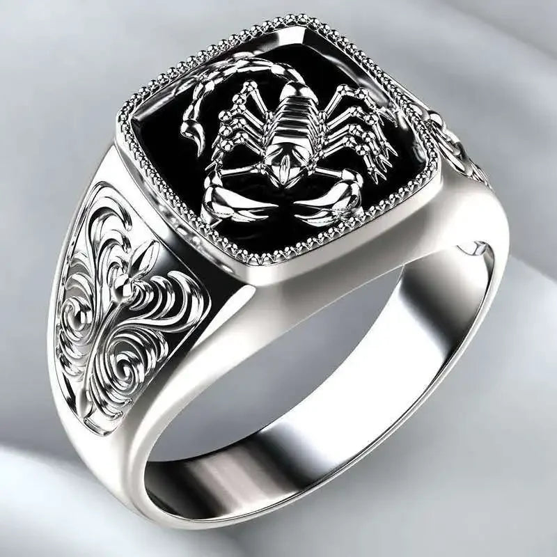 Black Scorpion Ring
