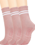 ABOVEPUBLIC™ Non-Slip Pilates Socks 3-Pack