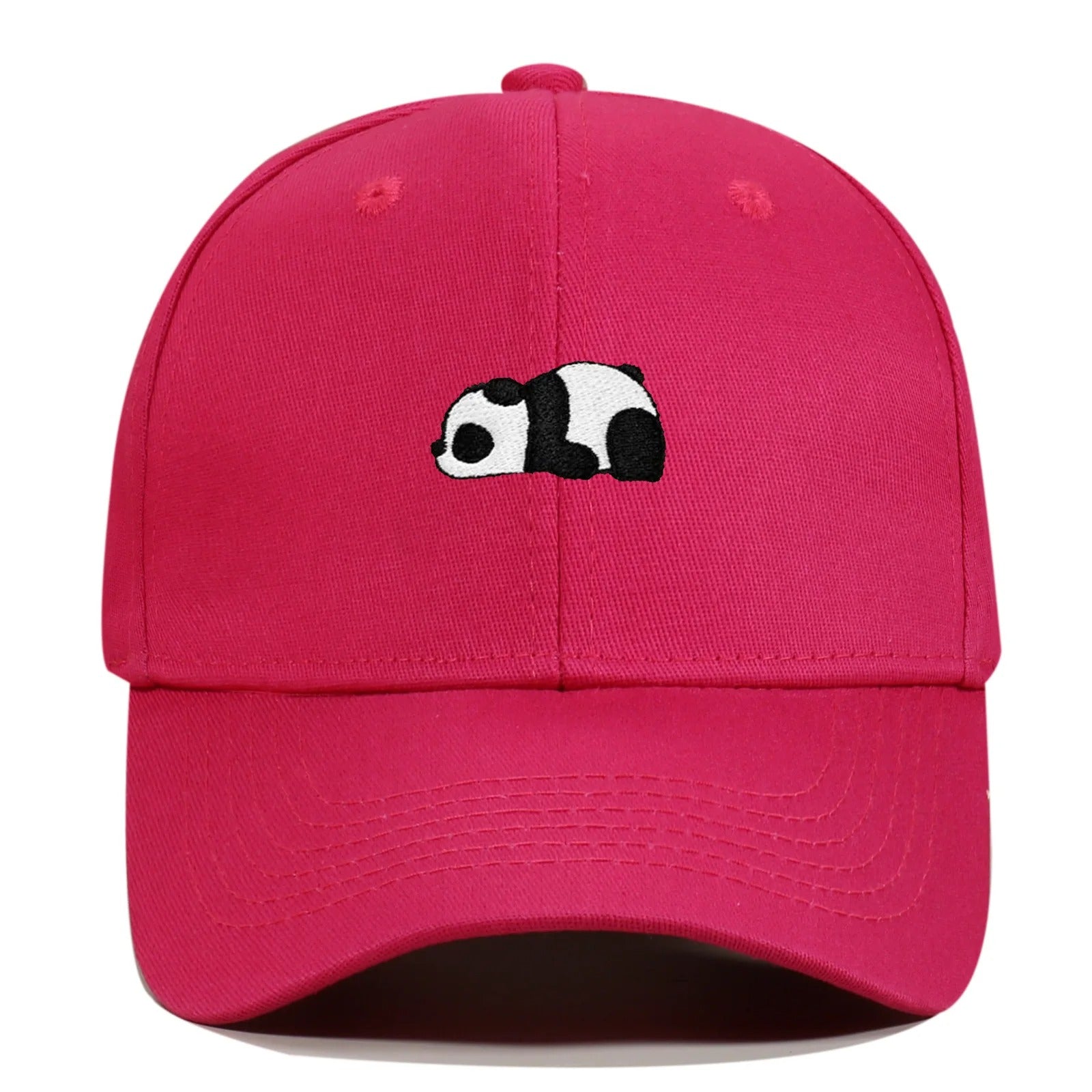 Embroidered Panda Baseball Cap