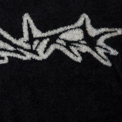 W | URBAN GRAPHIC KNIT SWEATER