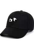 Embroidered Panda Baseball Cap