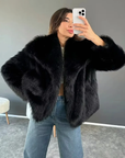 WINTER FUR COAT