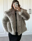 WINTER FUR COAT