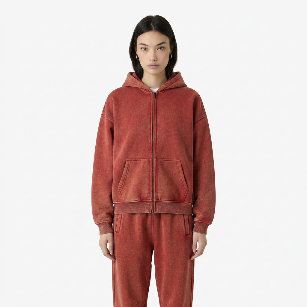 W | 360GSM WASHED TRACKSUIT