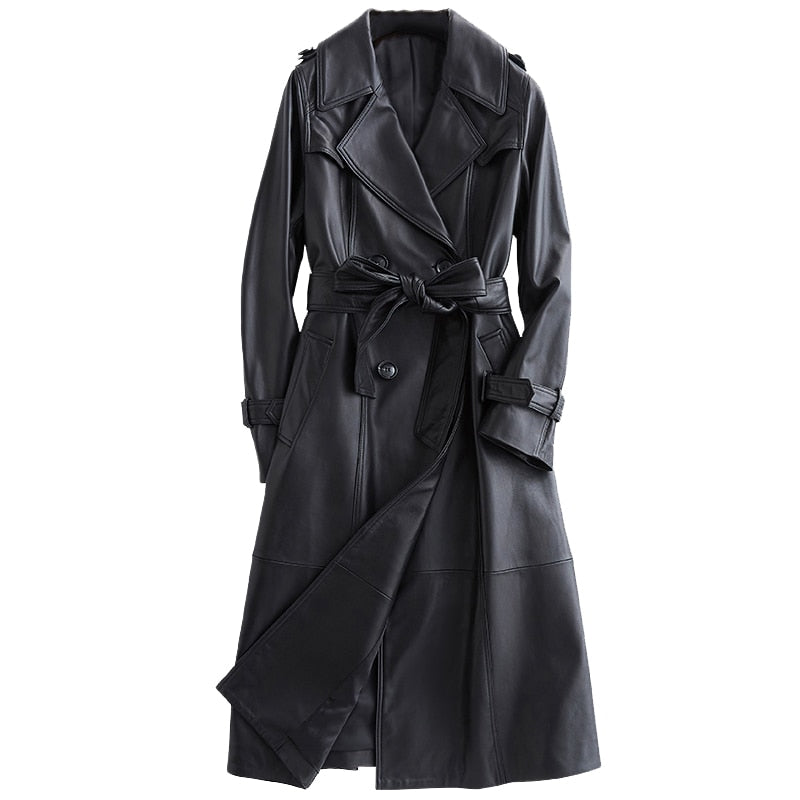 Leather Trench Coat – Above Public